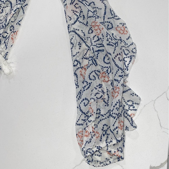 Ulla Johnson silk ruffled blouse - Picture 4 of 8